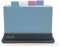 Coloured Chopping Board Set Non-Slip Set of 4 Colour-Coded Chopping Boards Including Stand Dishwasher Safe for Fruit Hot Meat Fish