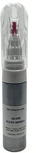 SILVER ALLOY WHEEL PAINT TOUCH UP PEN/BRUSH