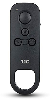 JJC BR-E1 Comando remoto senza fili per Canon EOS R8/R50/R7/R6II/R3/R5/R6/R/RP/77D/90D/850D/200DII/200D/M6 Mark II/M50/M200, PowerShot G5X Mark II/G7X Mark III/SX70HS