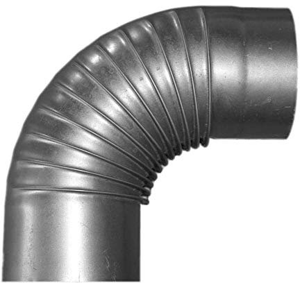 Tuyaux de poêle - Tuyaux FAL - Tous les diamètres, tailles et formes (diamètre 120 mm, coude rigide à 90 °)