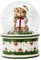 Villeroy & Boch - Christmas Toys - Schneekugel mit Bärenmotiv, Set, Größe 6,5 x 6,5 x 9 cm, Mehrfarbig, Spülmaschinenfest, Mikrowellengeeignet, Weihnachtsdekoration, Porzellan und Glas