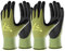 COOLJOB 2 Paar Gartenhandschuhe für Damen/Herren, Touchscreen Arbeitshandschuhe aus Bambusfasern, Nitrilbeschichtung Schutzhandschuhe (Größe 10/XL)