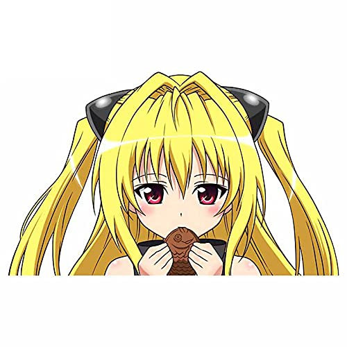 BLKUOPAR 5.1 '' Konjiki No Yami Autoaufkleber Vinyl Material Anime Persönlichkeit Aufkleber Windows RV Camper Vinyl Car Wrap