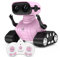 ALLCELE Roboter Kinder Spielzeug, Wiederaufladbares Ferngesteuertes mit LED-Augen Musik und Interessanten Geräuschen für ab 3 4 5 6 7 8 Jahre Jungen und Mädchen Geschenk -Pink