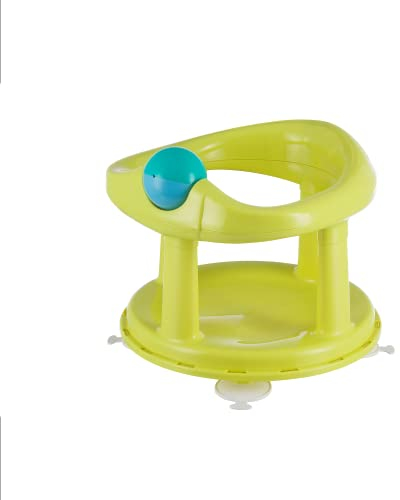Bebeconfort Drehbarer Badewannensitz, Badewannensitz, Ergonomisch, 6 Monate bis 12 Monate, Max. 10 kg, Lime