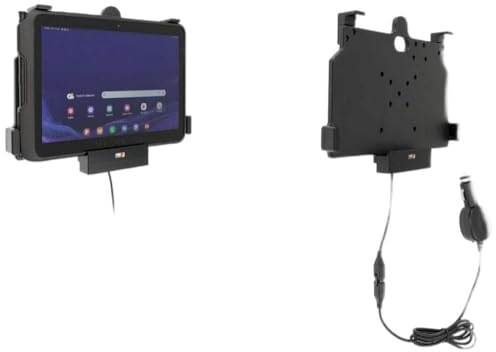 Brodit Soporte para Dispositivos 712328, Fabricado en Suecia, con función de Carga para Smartphones - Samsung Galaxy Tab Active 4 Pro, Galaxy Tab Active 4 Pro SM-T630/SM-T636