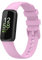 FTRONGRT Soft Silicone Watch Strap for Fitbit Inspire 3, Replacement Wristband Bands Bracelet for Fitbit Inspire 3.Small Size Lilac Purple