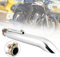 , Chopper-Auspuff, Chopper-Auspuff, Marauder 125-Auspuff Universal-Motorrad-Auspuffrohr Retro-Galvanik-Auspuffschalldämpfer mit 35/39/43 Mm Reduzierstück