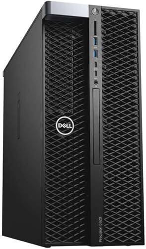 Dell Precision T5820, 64GB ECC RAM, 2TB NVMe SSD, 6TB HDD Workstation – Intel Xeon W-2295 (18 Cores, 4.8GHz), Nvidia Quadro RTX A5000, RAID Support, 950W (Renewed)