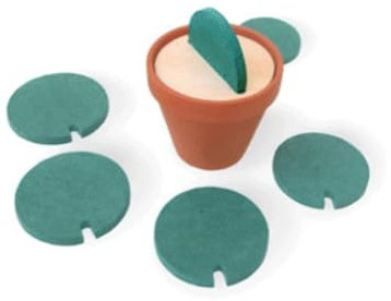 UPKOCH sous-Verres Cactus Antidérapants Set Décoratif pour Tasses Isolation Thermique Design Créatif à Assembler