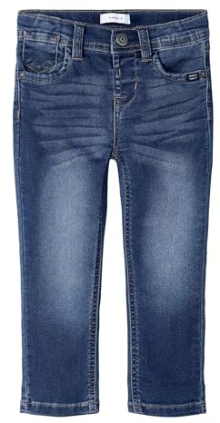 Name IT Jungen Slim-fit-Jeans Nmmsilas Slim SWE Jeans 8001-th Noos