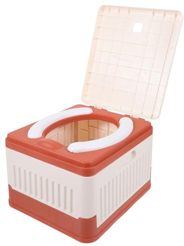 Healvian Faltbare Tragbare Toilette für Erwachsene und Kinder aus Pp/PVC