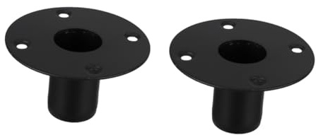 TOYANDONA Lautsprecherständer 2 STK Lautsprecher Eisen Unten Eiserne Lautsprecherbasis Dj-Lautsprecher Stativ Soundbar Masthalterung Für Lautsprecherboxen Lautsprecherhalter Aus Metall Cd Zubehör