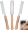 Scie à main japonaise, à double tranchant, 15,24 cm, scie à bois, en acier SK-5, 11/17 TPI - Scie japonaise pour le travail du bois et le bricolage, 2 scies unilatérales + 1 scie double face