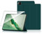 Funda para Honor Magic Pad 2 12.3 2024 +1 Pack Cristal Vidrio Templado,con Función Soporte,Anti-Arañazos Protectora Case función -Verde