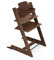 Stokke Tripp Trapp Hochstuhl, Oak Warm Brown - Inklusive Stuhl + Baby Set2 für Kinder von 6-36 Monaten - Verstellbar, ergonomisch & leicht zu reinigen