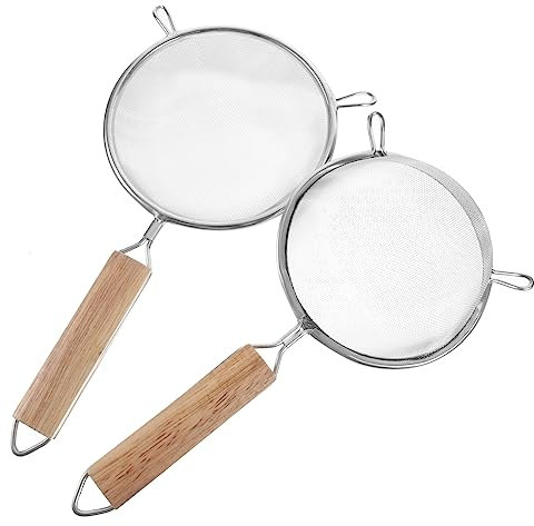 Cabilock 2piezas Colador De Malla De Cocina Colador De Yogurt Suministros De Cocina