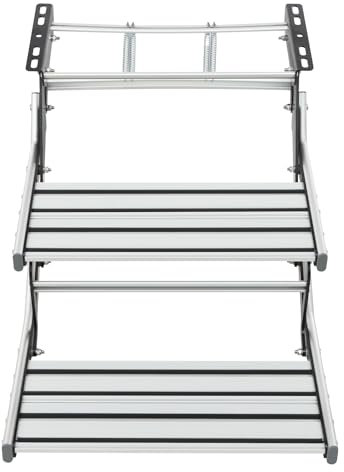 Wohnwagen Caravan Boot Camping Doppel Trittstufe Tritt Einstieg Treppe 2 Stufen