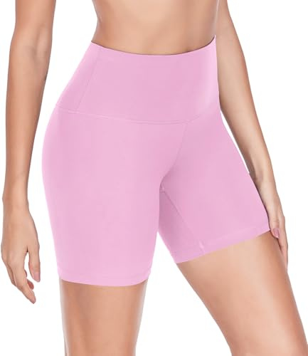 wirarpa Radlerhose Damen High Waist Kurz Leggings Sporthose Blickdicht Shorts Fitness Yoga Hose