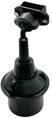 LiRRvb Adjustable WalkieTalkie Car Holder Cup Holder Radio Mount, SpeakerMic Mount for Most Handhelds Radio Mounted WalkieTalkie