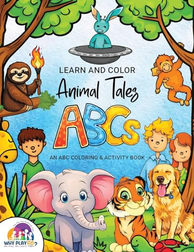 Learn and Color with Animal Tales ABCs