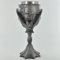 bat calice da Tina Tarrant Gunmetal resina Halloween Spooky gothic Home Decor grande calice altezza; 25 cm
