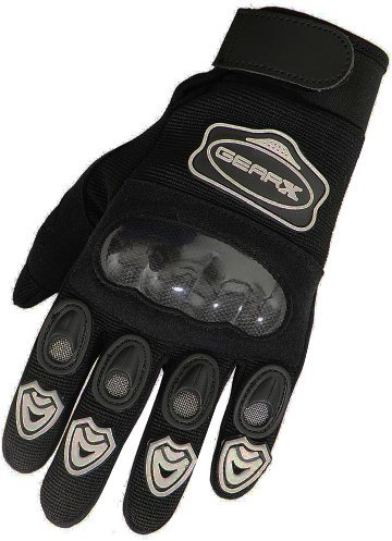 Kids MX Motocross Motorcycle Gloves Offroad Protective Knuckle Shell Dirt bike Paintball ATV Quad Skating Outdoors, XL