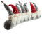 Zugluftstopper 7 Zwerge, amusant, Weihnachtlich mit Wichtel, Breite 94 cm, GH 35 cm