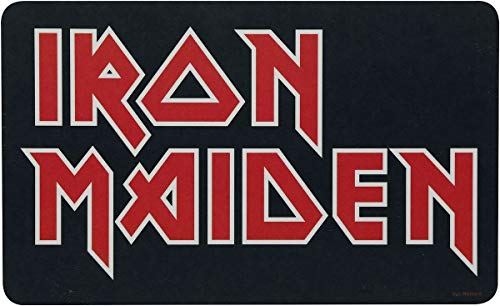 Unbekannt Iron Maiden bfbim1 Petit-déjeuner, Plastique, Noir