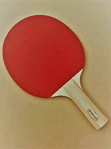 2 Tischtennisschläger stabil Noppengummi CE