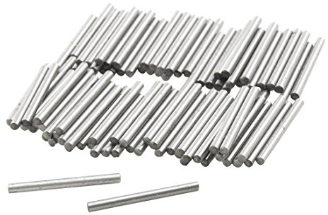 sourcing map 100 Stück Edelstahl 1,4 mm x 15,8 mm Spannstifte Befestigen Elements de