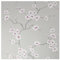 Fresco Apple Blossom Tree Floral Grey Wallpaper | Grey Floral Wallcovering | Eco-Friendly Wallpaper
