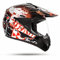 ATO Moto 805 GS War Black Crosshelm mit Visier für Quad ATV Enduro Motorradhelm ECE 2205 Größe: XL 61 cm