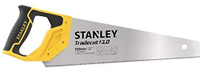 Stanley STHT20353-0 Tradecut 3.0 - Sierra de mano, 550 mm, 22 pulgadas, 11 TPI