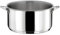 CUISINOX - Eclipse - Casserole inox 18 cm - 2L - Fond encapsulé - Compatible tous feux dont induction - Acier Inoxydable 18/10 - Finition miroir