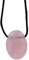 WLM Pendentif percé en Quartz Rose