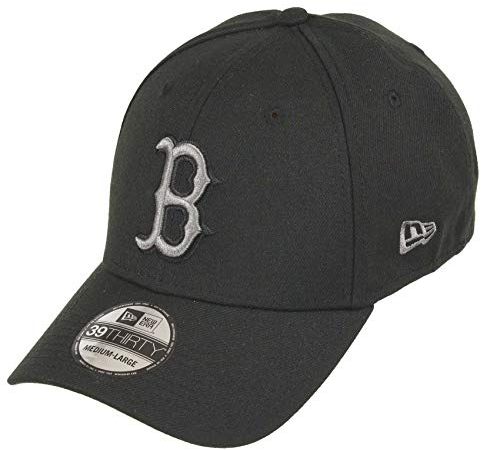New Era Boston Red Sox MLB Essential Black 39Thirty Stretch Cap - M - L