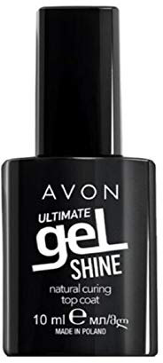 Ultimate Gel Shine Natural Curing Top Coat by Avon