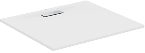 Ideal Standard Receveur de Douche Ultra Flat New Rectangulaire 100 x 90 cm Ultra-plat Hauteur 2,5 cm Acrylique Blanc Mat T4482V1