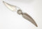 coltello indiano artistico collezione apache acciaio disegno sioux pieghevole