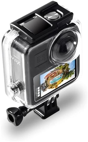 Custodia impermeabile per Gopro Max Action Camera, Subacquea Diving Protection Shell 40m, con staffa accessori di montaggio