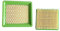 2 filtri dell'Aria, filtri dell'Aria per Tosaerba FX-RM 4639 5196 eS/PRO 1855 FX-RM 5.5 5.0 per Esterni per Giardino