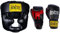 BENLEE Rocky Marciano Kopfschützer Full Protection, Schwarz, L/XL & Boxhandschuhe Pu Training Gloves Rodney, Schwarz/Rot, 14