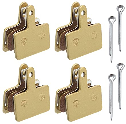 X AUTOHAUX Fahrradbremsen Bremsbeläge Bremsbacken für Shimano M315 M355, Sintermetall, 4 Paar