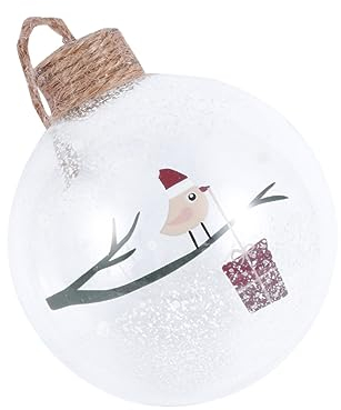 DECHOUS Weihnachtsschmuck aus Glaskugeln Weihnachtsbaum Glaskugel weihnachtsdeko Weihnachten hochzeitsdeko Christbaum weihnachtliche dekorative Requisiten Weihnachtsbaum hängen 8cm
