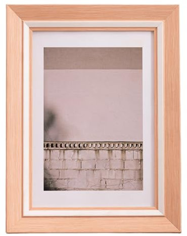 marysgift A4 Bilderrahmen 21×30cm Waagerechten Aufhängen/Stellen Fotorahmen aus Holz für Fotos Poster Puzzles (XK03506,A4)