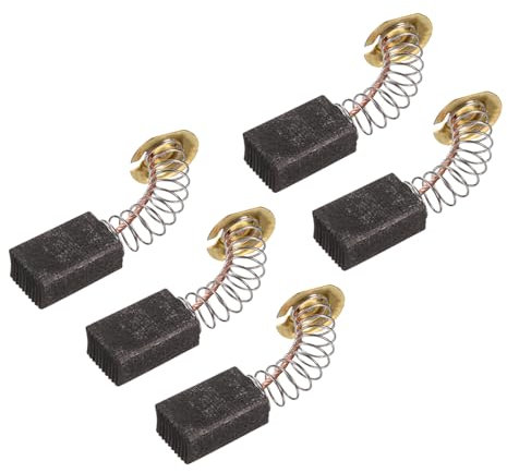 QUARKZMAN 10Pcs CB-43 Escobillas de Carbón para Motor, 17x11x7mm Cepillos de Carbón para Herramienta Eléctrica, Reemplazo de Reparación de Angular Amoladora Mesa Sierra Taladro de Mano