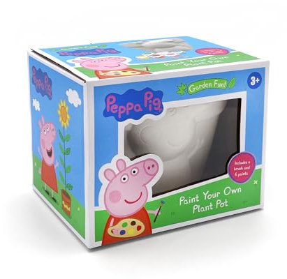 Robert Frederick Peppa Pig Paint Your Own Plant Pot