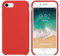 Cover in silicone liquido Compatibile con iPhone SE 2022, iPhone SE 2020, iPhone 8 e iPhone 7 Silicone Cover Antiurto con Fodera in Microfibra, iPhone SE 3 e 2 Case 4.7 Nero (rosso)