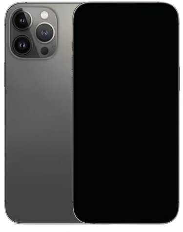 Dummy-Handy-Display-Modell, kompatibel mit Apple iPhone 13/13 Pro Max, kein Logo und nicht funktionierendes gefälschtes Telefon (13PM-Black_BlackScreen)